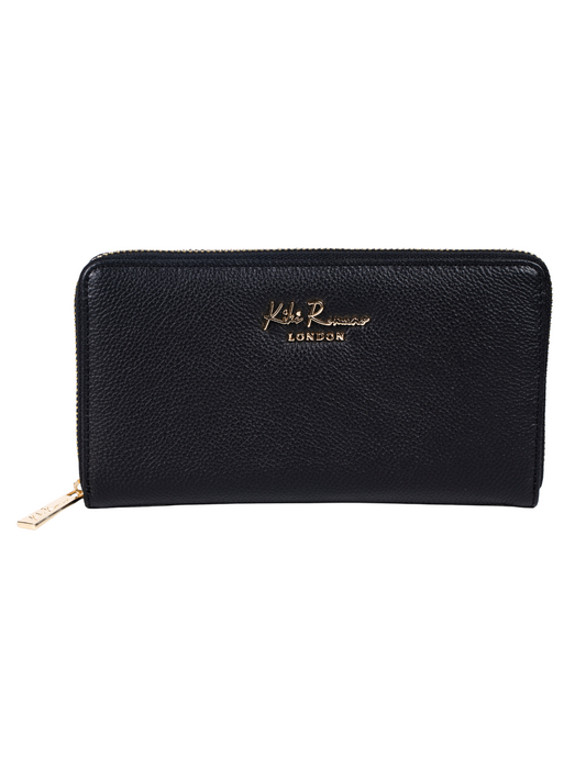 Kia Zip Wallet | Black