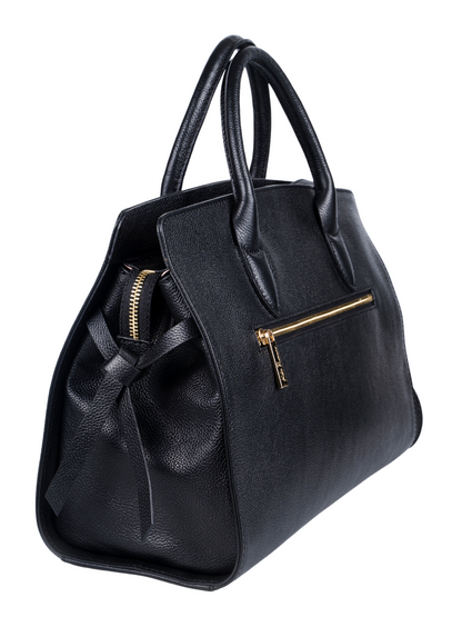 Zoe Large Satchel | Black